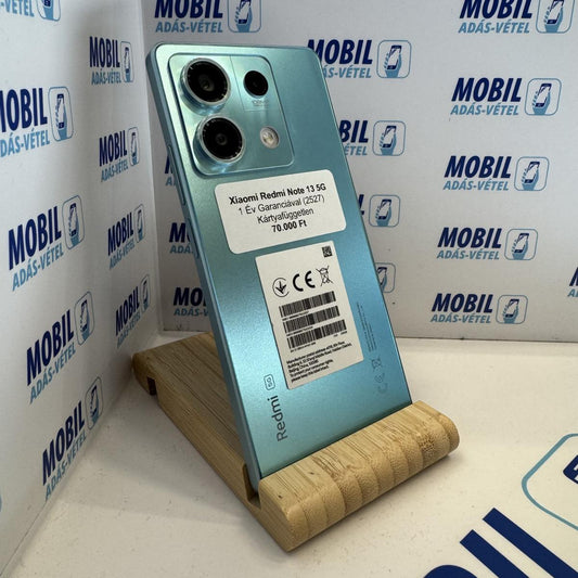 Xiaomi Redmi Note 13 Kártyafüggetlen 256 GB, 12 hó garancia, Újszerű