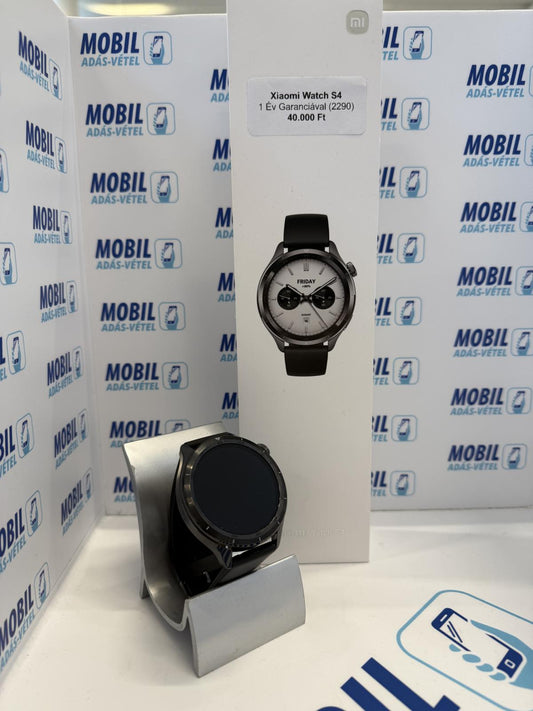 Xiaomi Watch S4 Kártyafüggetlen, 12 hó garancia, Újszerű