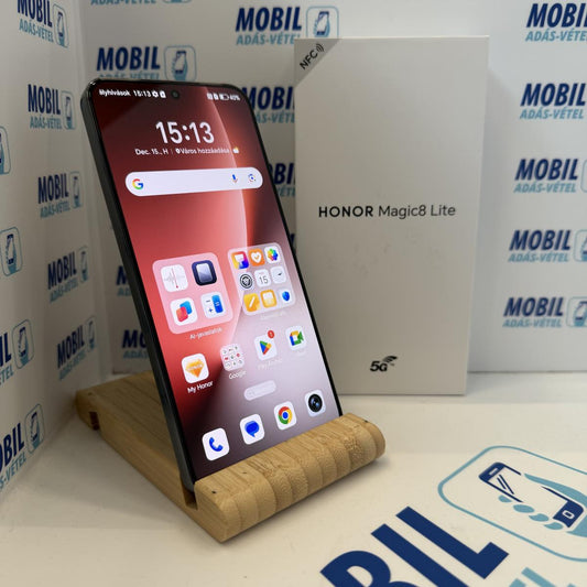 Honor Magic8 Lite Kártyafüggetlen 512 GB, 12 hó garancia, Újszerű