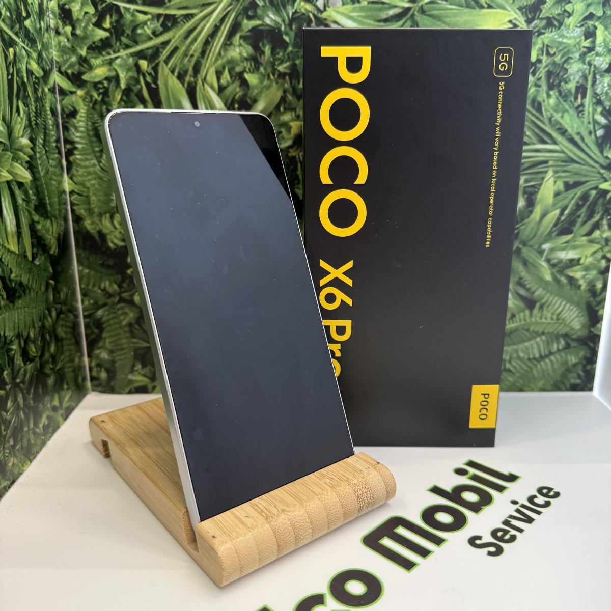 Poco X6 Pro 5G Kártyafüggetlen 256 GB, 12 hó garancia, Újszerű