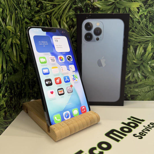 Apple iPhone 13 Pro Max Kártyafüggetlen 128 GB, 12 hó garancia, Újszerű