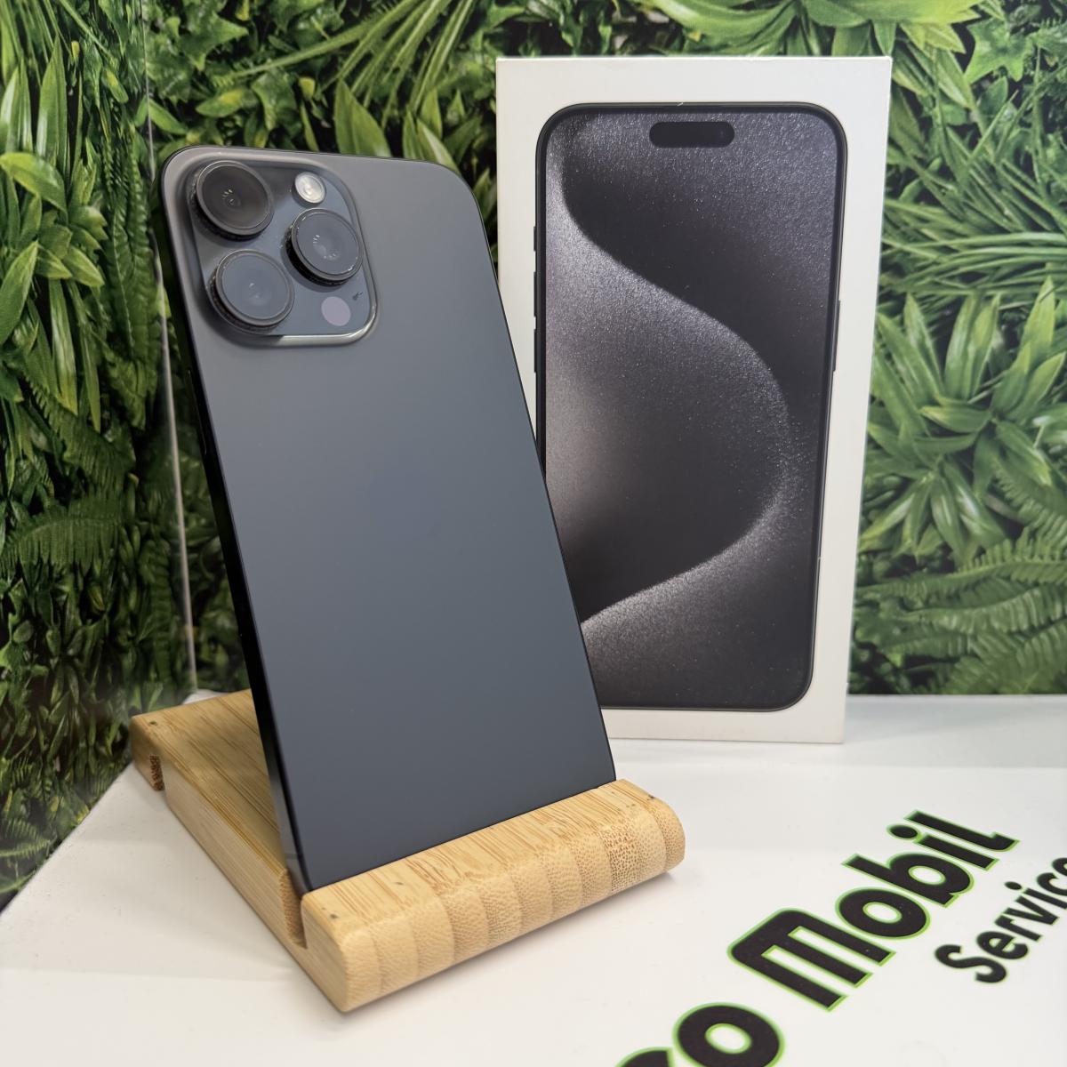 Apple iPhone 15 Pro Max Kártyafüggetlen 256 GB, 12 hó garancia, Újszerű