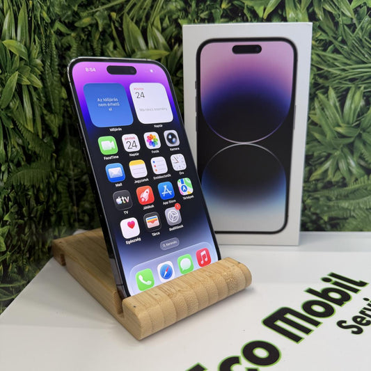 Apple iPhone 14 Pro Kártyafüggetlen 128 GB, 12 hó garancia, Újszerű