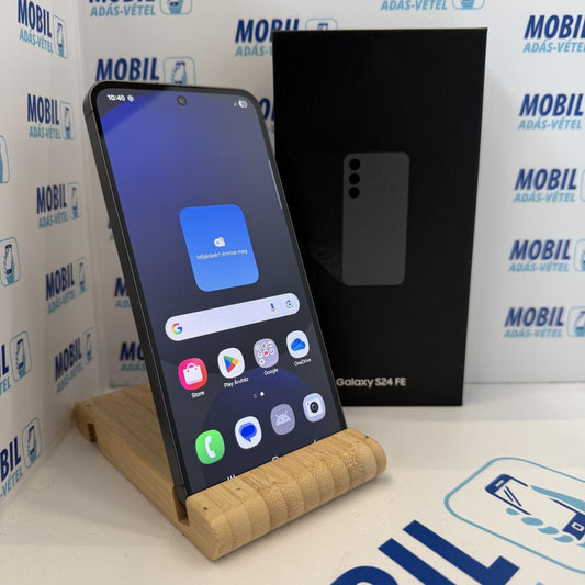 Samsung Galaxy S24 FE Kártyafüggetlen 128 GB, 12 hó garancia, Újszerű