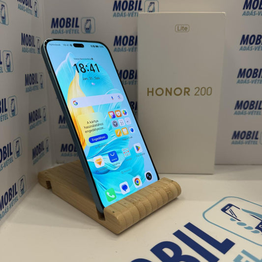 Honor 200 Lite Kártyafüggetlen 256 GB, 12 hó garancia, Újszerű