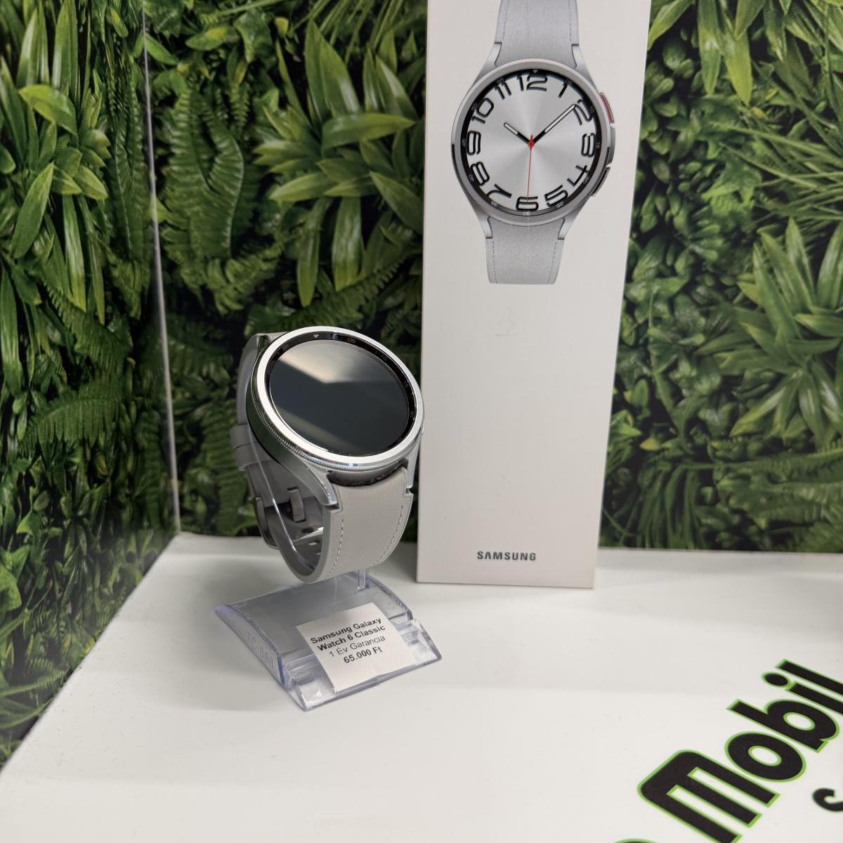 Samsung Galaxy Watch6 Classic Kártyafüggetlen, 12 hó garancia, Újszerű