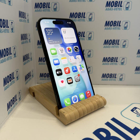 Apple iPhone 15 Kártyafüggetlen 128 GB, 12 hó garancia, Átlagos