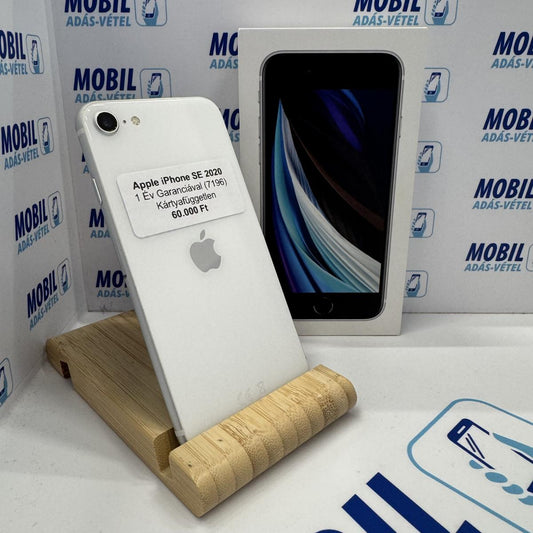Apple iPhone SE (2020) Kártyafüggetlen 64 GB, 12 hó garancia, Újszerű