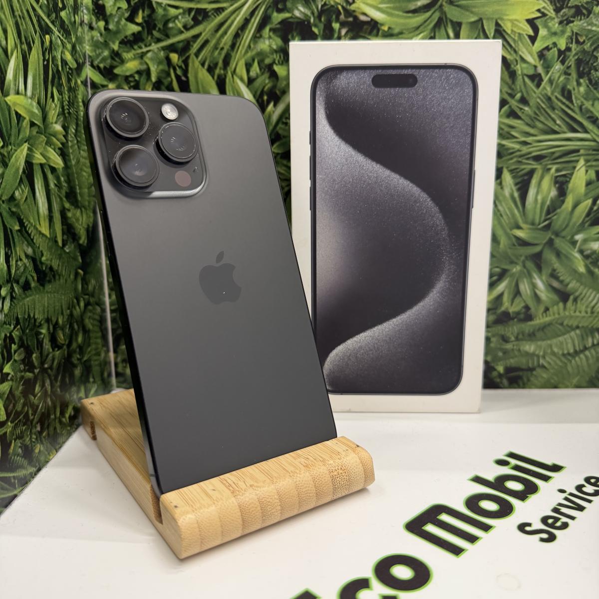 Apple iPhone 15 Pro Max Kártyafüggetlen 256 GB, 12 hó garancia, Újszerű