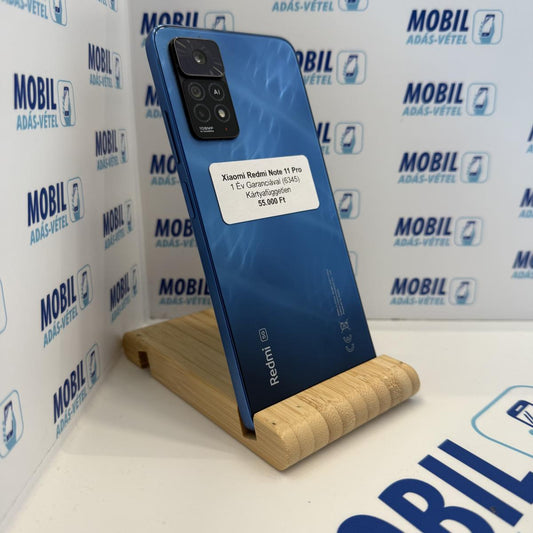 Xiaomi Redmi Note 11 Pro Kártyafüggetlen 128 GB 8 GB Ram, 12 hó garancia, Normal