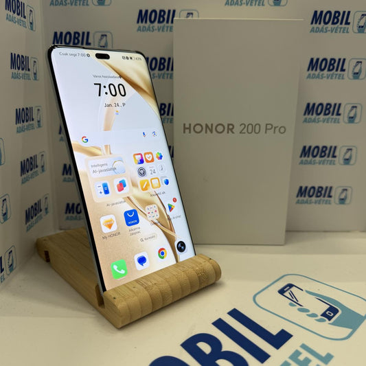 Honor 200 Pro Kártyafüggetlen 512 GB, 12 hó garancia, Újszerű