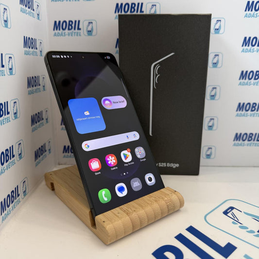 Samsung Galaxy S25 Edge Kártyafüggetlen 256 GB, 12 hó garancia, Újszerű