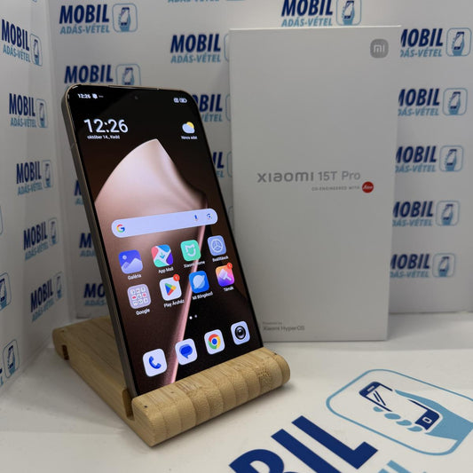 Xiaomi 15T Pro Kártyafüggetlen 512 GB, 12 hó garancia, Újszerű