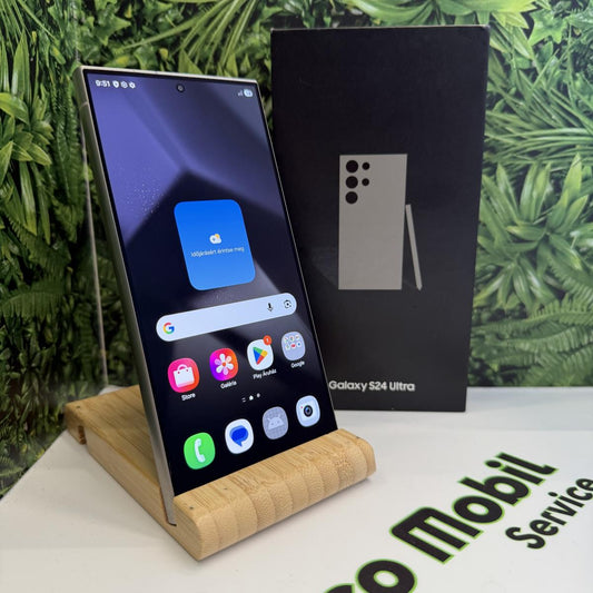 Samsung Galaxy S24 Ultra Kártyafüggetlen 512 GB, 12 hó garancia, Újszerű