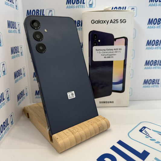 Samsung Galaxy A25 Kártyafüggetlen 128 GB, 12 hó garancia, Újszerű