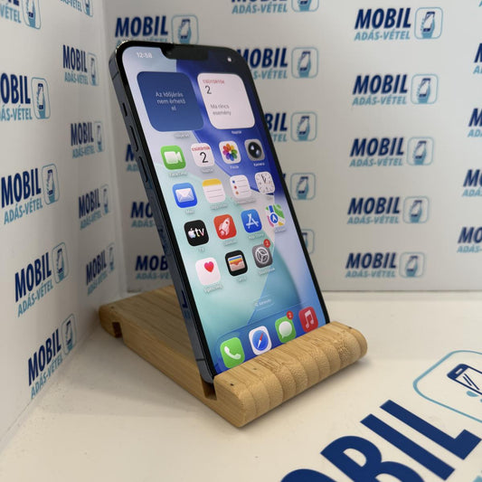 Apple iPhone 13 Pro Max Kártyafüggetlen 128 GB, 12 hó garancia, Használt