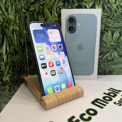 Apple iPhone 16 Kártyafüggetlen 128 GB, 12 hó garancia, Újszerű