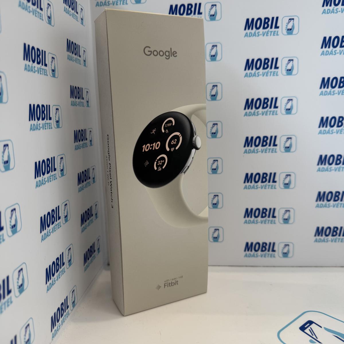 Google Pixel Watch 3 Bluetooth, 12 hó garancia