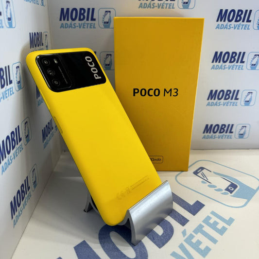 Xiaomi Poco M3 Kártyafüggetlen 128 GB, 12 hó garancia, Újszerű