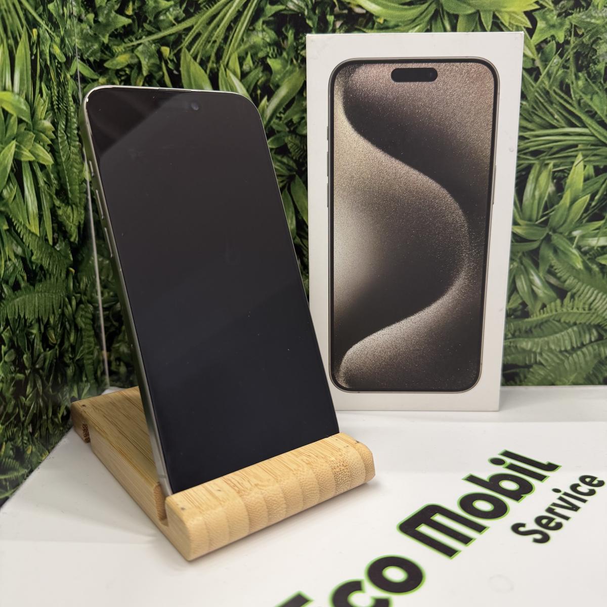 Apple iPhone 15 Pro Max Kártyafüggetlen 256 GB, 12 hó garancia, Újszerű