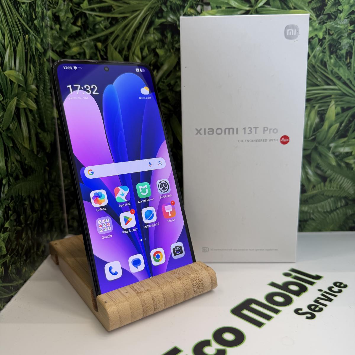Xiaomi 13T PRO Kártyafüggetlen 512 GB, 12 hó garancia, Újszerű