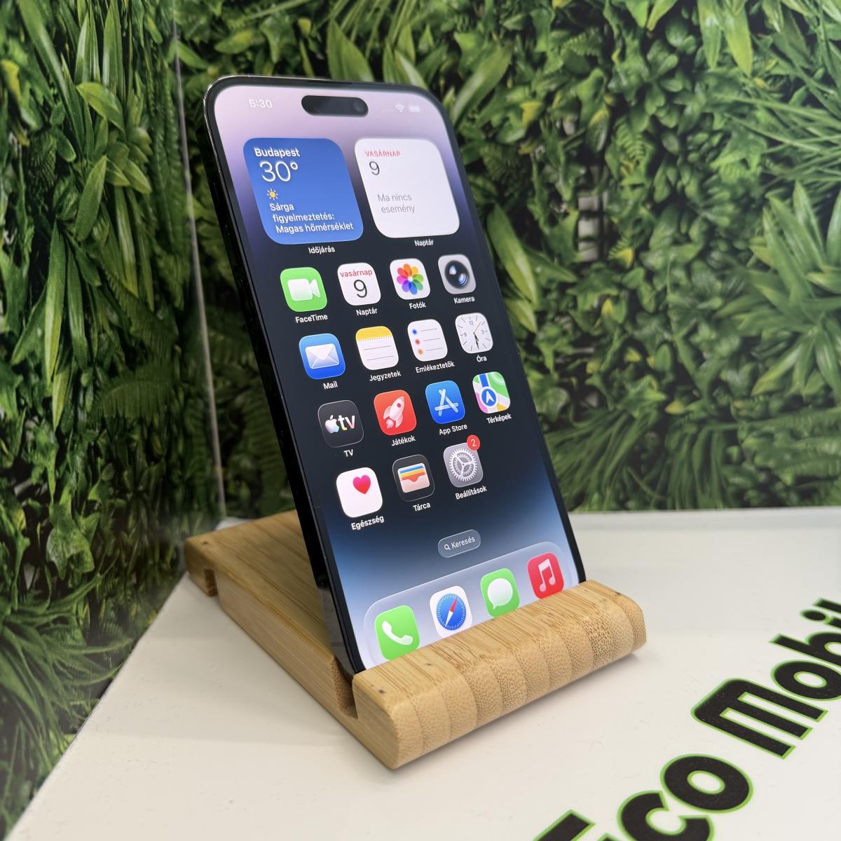 Apple iPhone 14 Pro Max Kártyafüggetlen 128 GB, 12 hó garancia, Újszerű