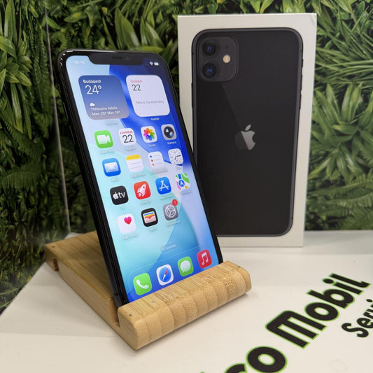 Apple iPhone 11 Kártyafüggetlen 64 GB, 12 hó garancia, Átlagos
