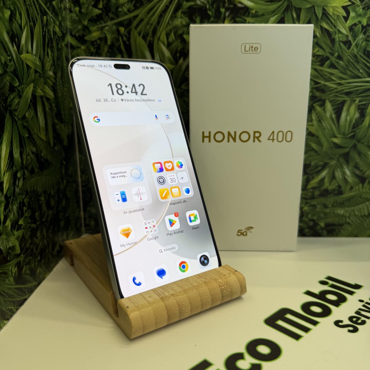 Honor 400 Lite Kártyafüggetlen 256 GB, 12 hó garancia, Újszerű