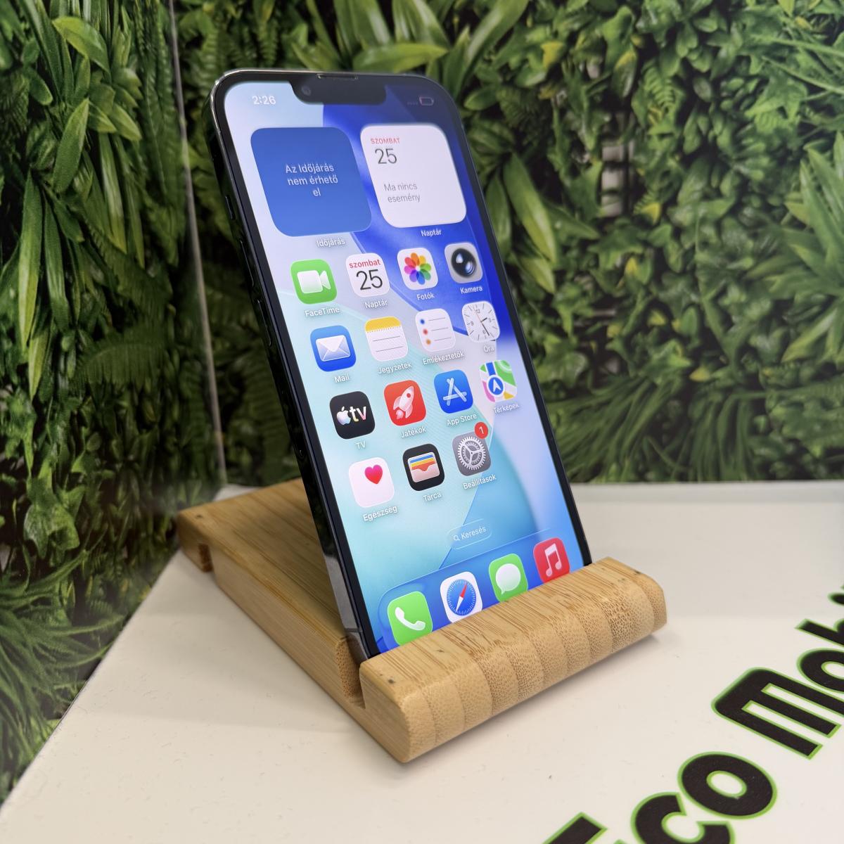 Apple iPhone 13 Pro Kártyafüggetlen 128 GB, 12 hó garancia, Újszerű