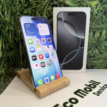 Apple iPhone 16 Pro Max Kártyafüggetlen 512 GB, 12 hó garancia, Újszerű