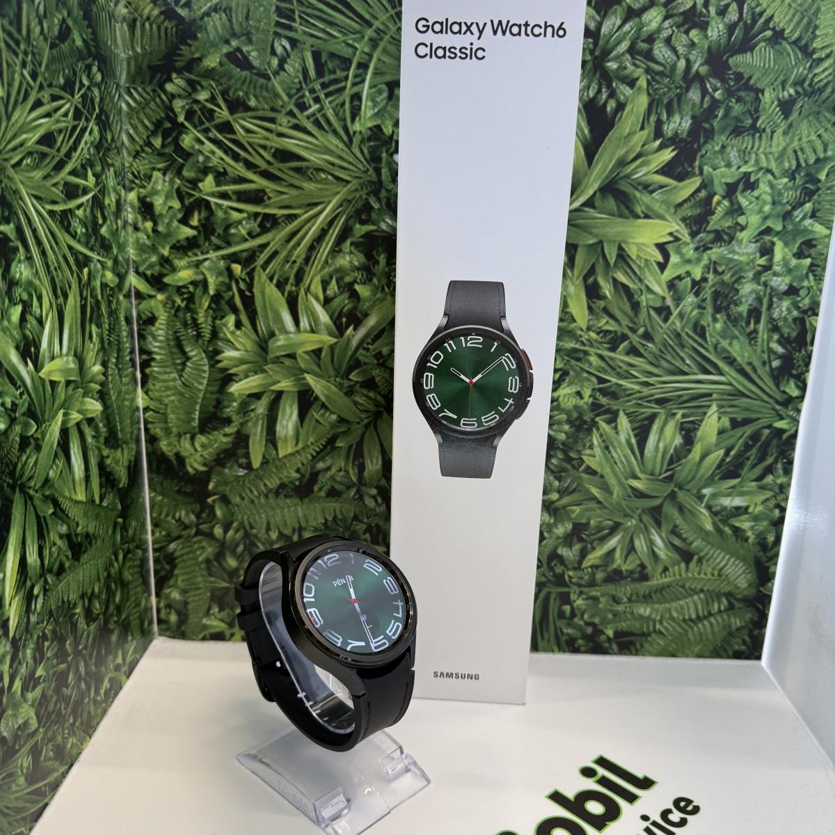 Samsung Galaxy Watch6 Classic Bluetooth, 12 hó garancia, Újszerű