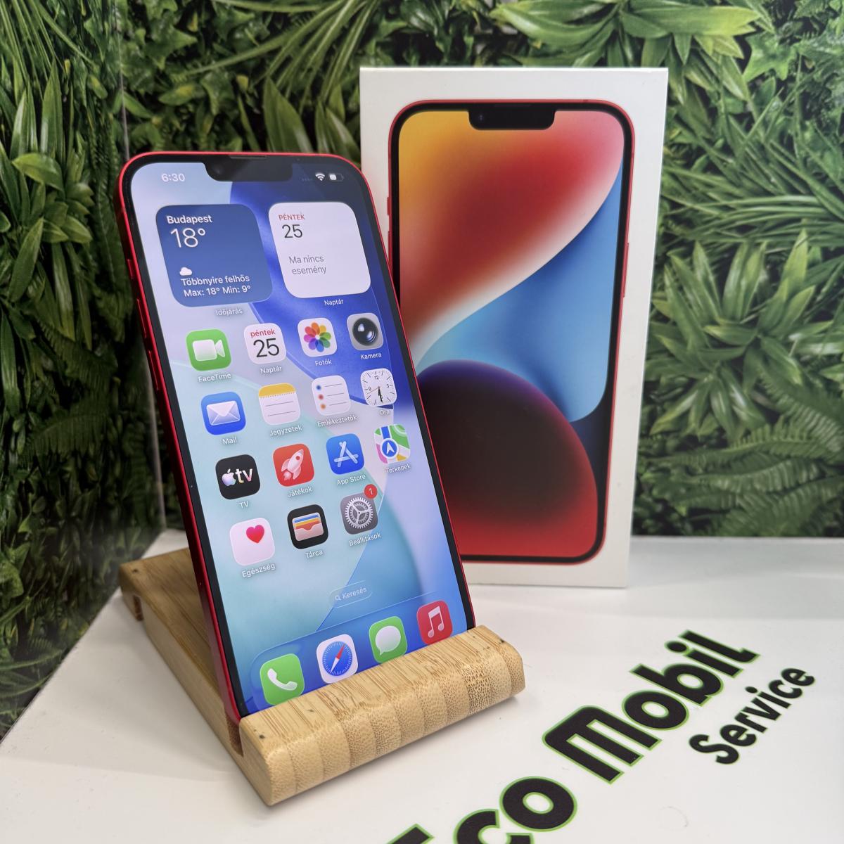 Apple iPhone 14 Plus Kártyafüggetlen 128 GB, 12 hó garancia, Újszerű