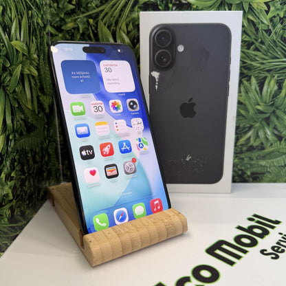 Apple iPhone 16 Plus Kártyafüggetlen 128 GB, 12 hó garancia, Újszerű