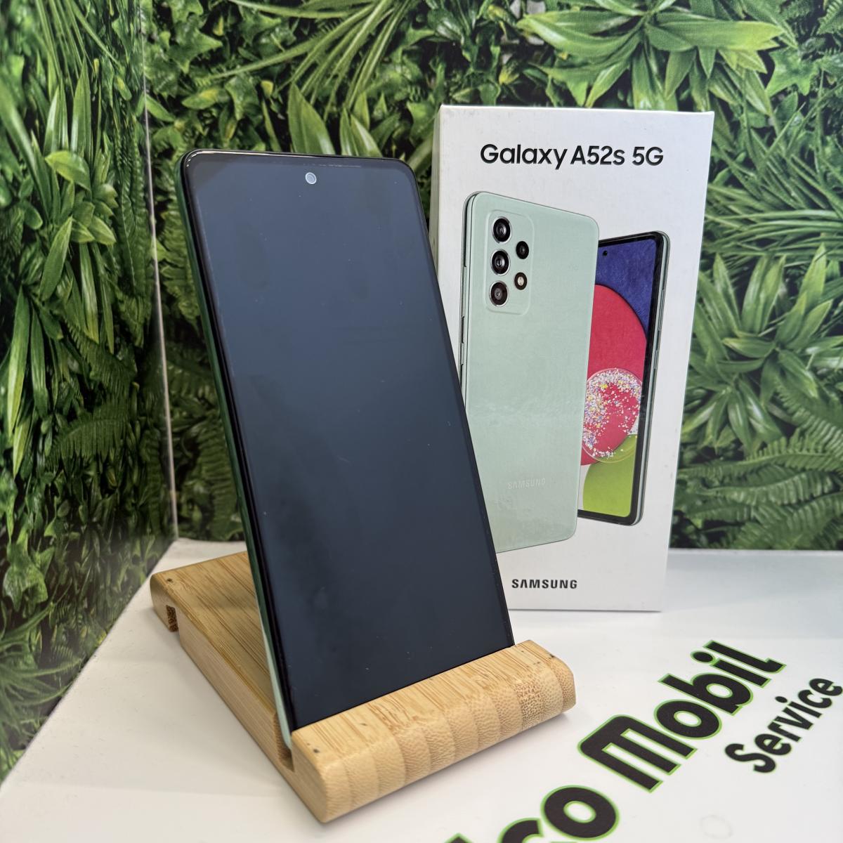 Samsung Galaxy A52s 5G Kártyafüggetlen 128 GB, 12 hó garancia, Újszerű