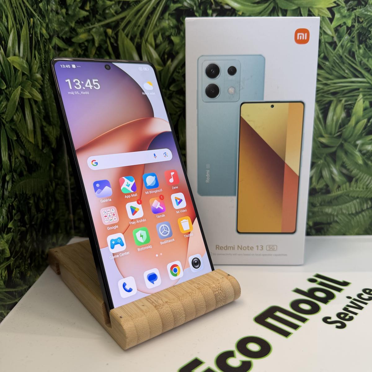 Xiaomi Redmi Note 13 5G Kártyafüggetlen 256 GB, 12 hó garancia, Újszerű