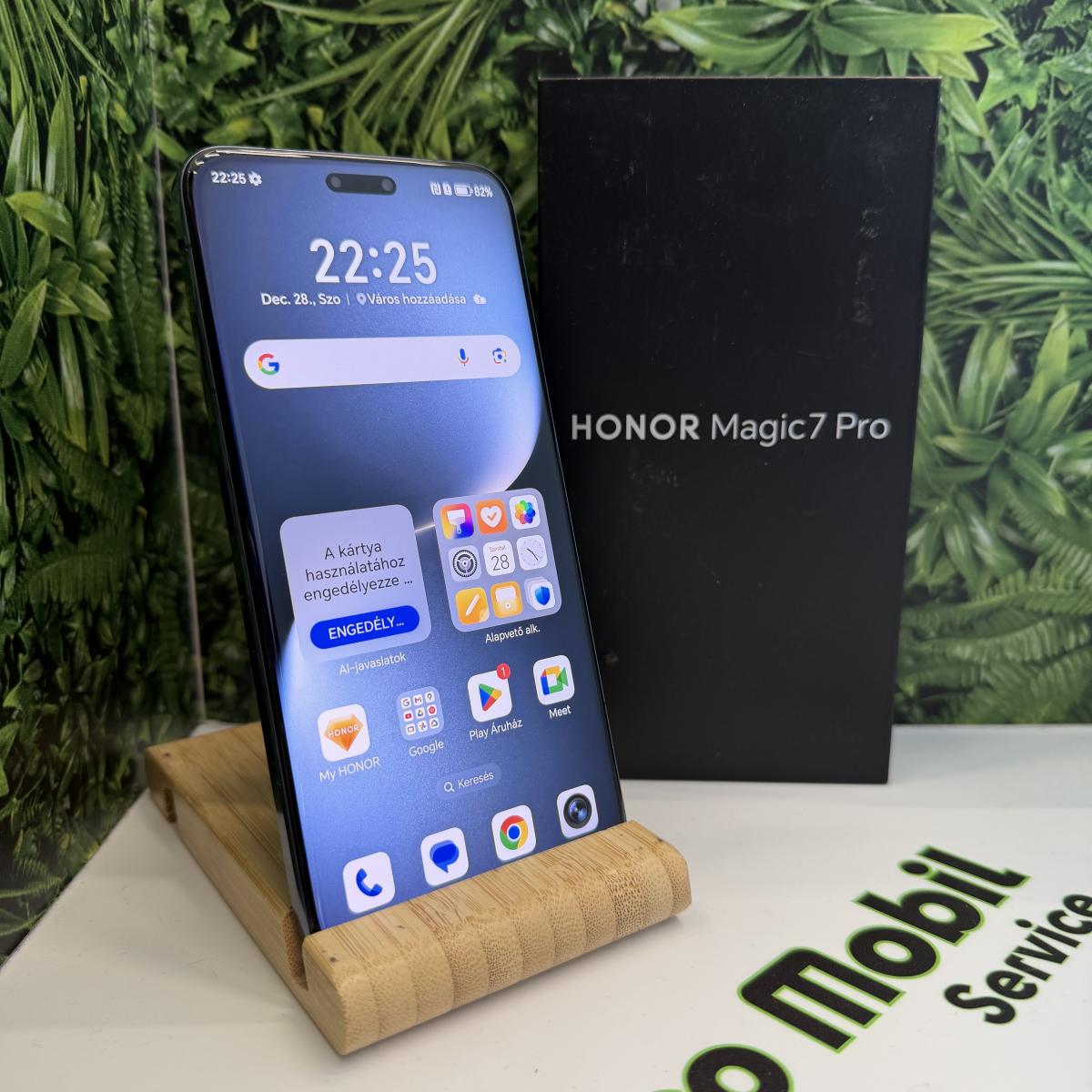 Honor Magic7 Pro 5G Kártyafüggetlen 512 GB, 12 hó garancia, Újszerű