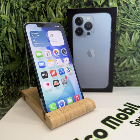 Apple iPhone 13 Pro Kártyafüggetlen 128 GB, 12 hó garancia, Használt