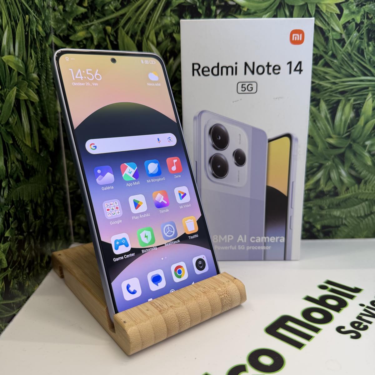 Xiaomi Redmi Note 14 5G Kártyafüggetlen 256 GB, 12 hó garancia, Újszerű