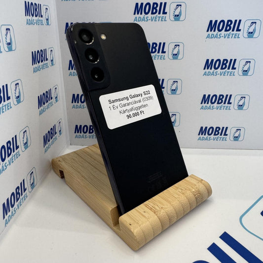 Samsung Galaxy S22 5G Kártyafüggetlen 128 GB, 12 hó garancia, Újszerű