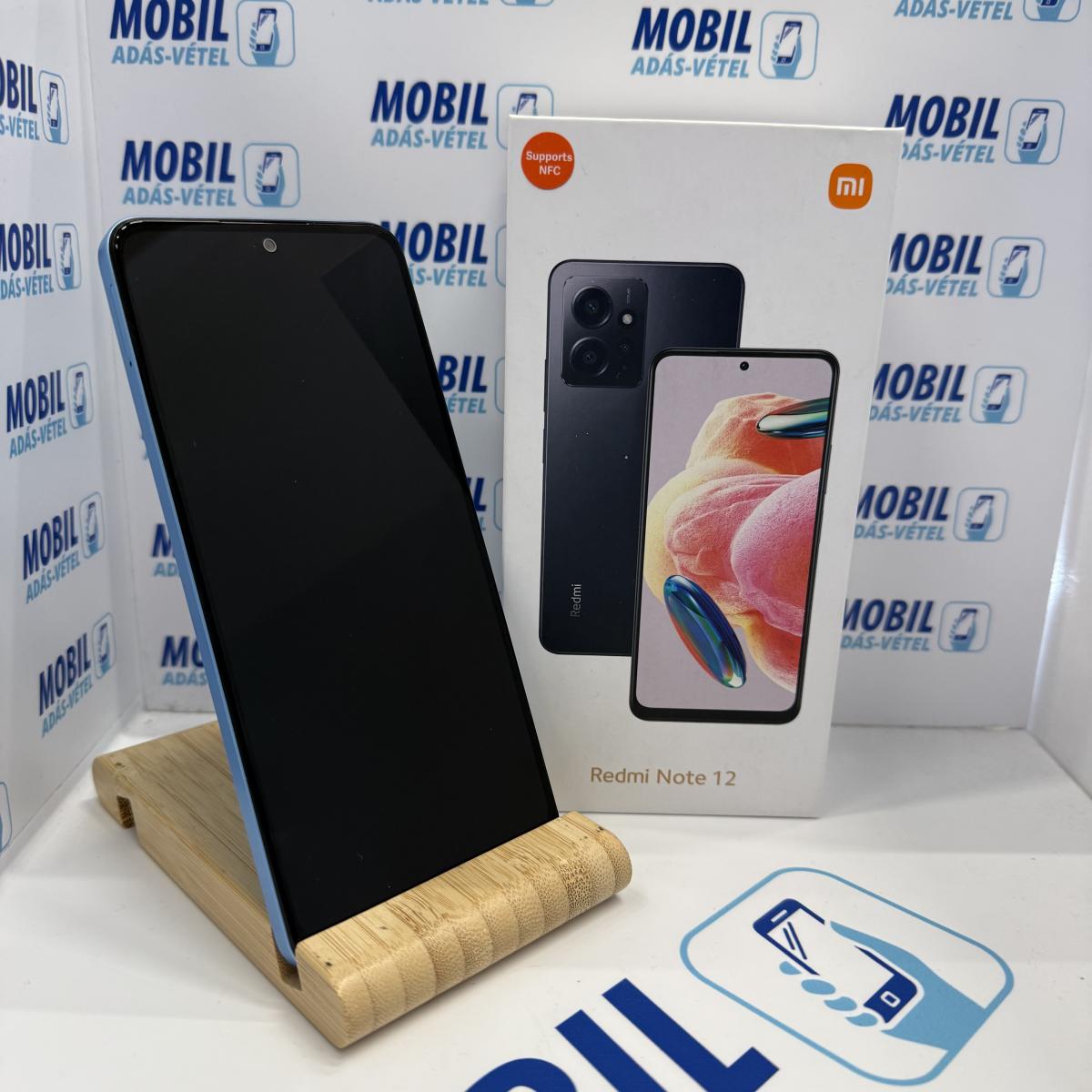Xiaomi Redmi Note 12 Kártyafüggetlen 128 GB, 12 hó garancia, Újszerű