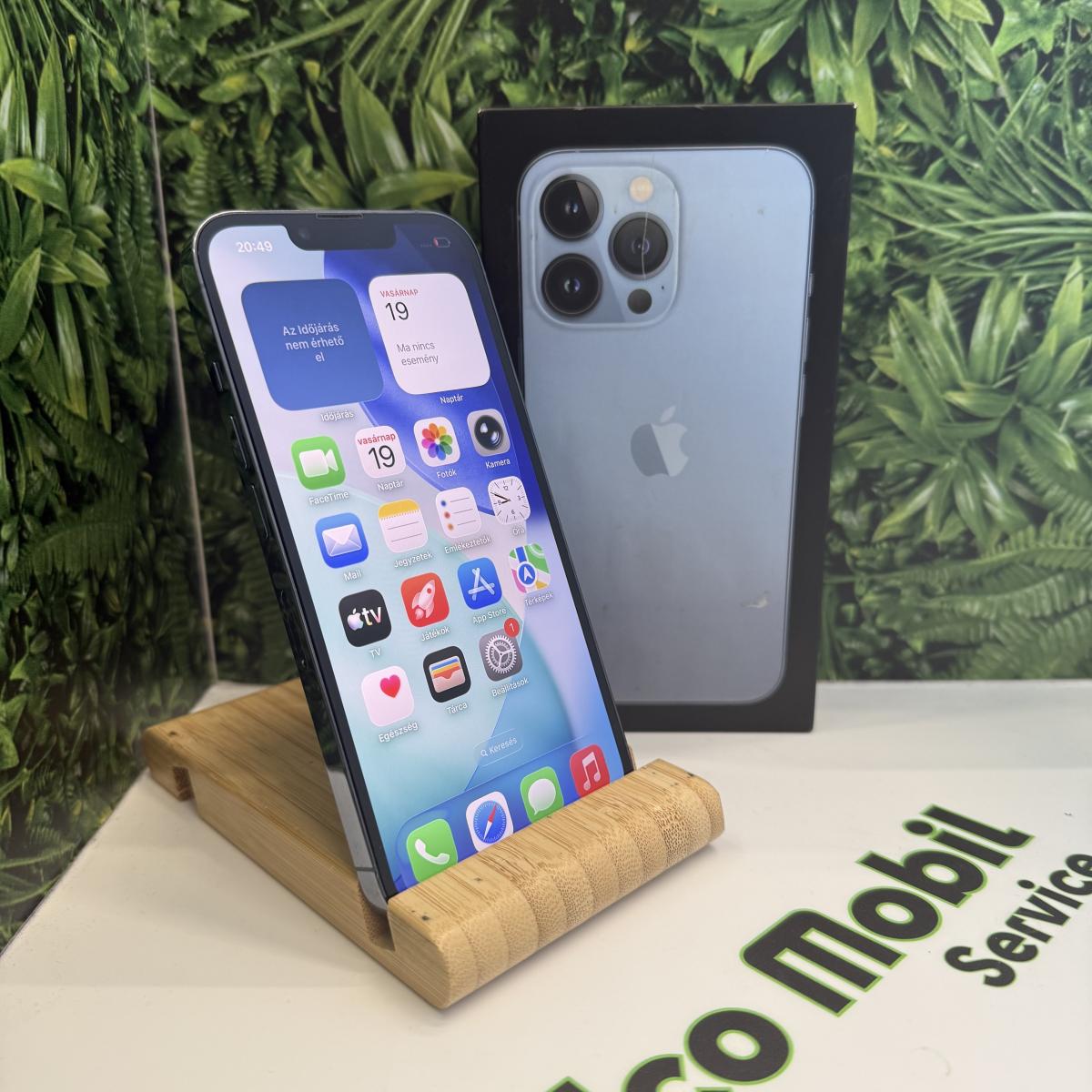 Apple iPhone 13 Pro Kártyafüggetlen 128 GB, 12 hó garancia, Újszerű