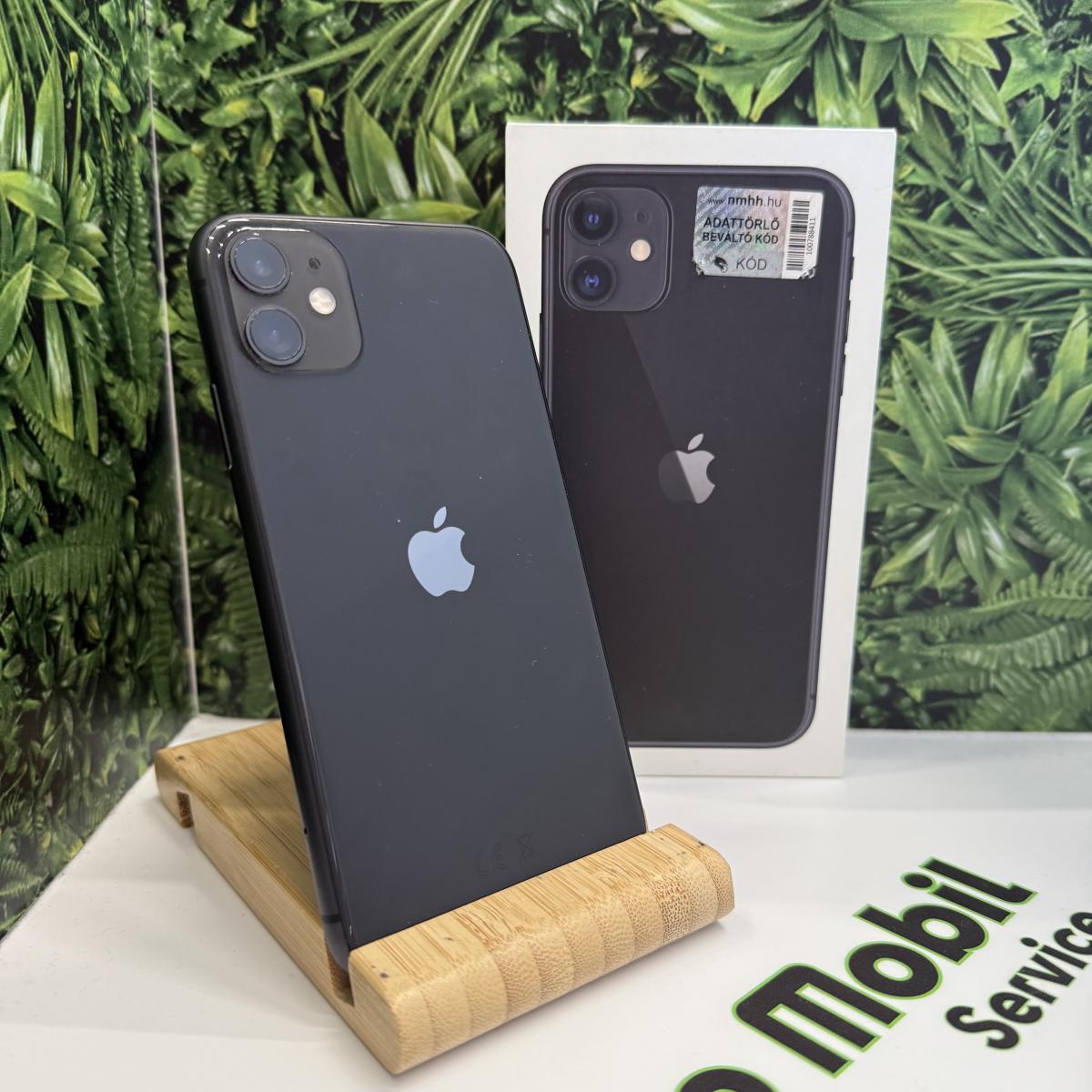 Apple iPhone 11 Kártyafüggetlen 64 GB, 12 hó garancia, Újszerű