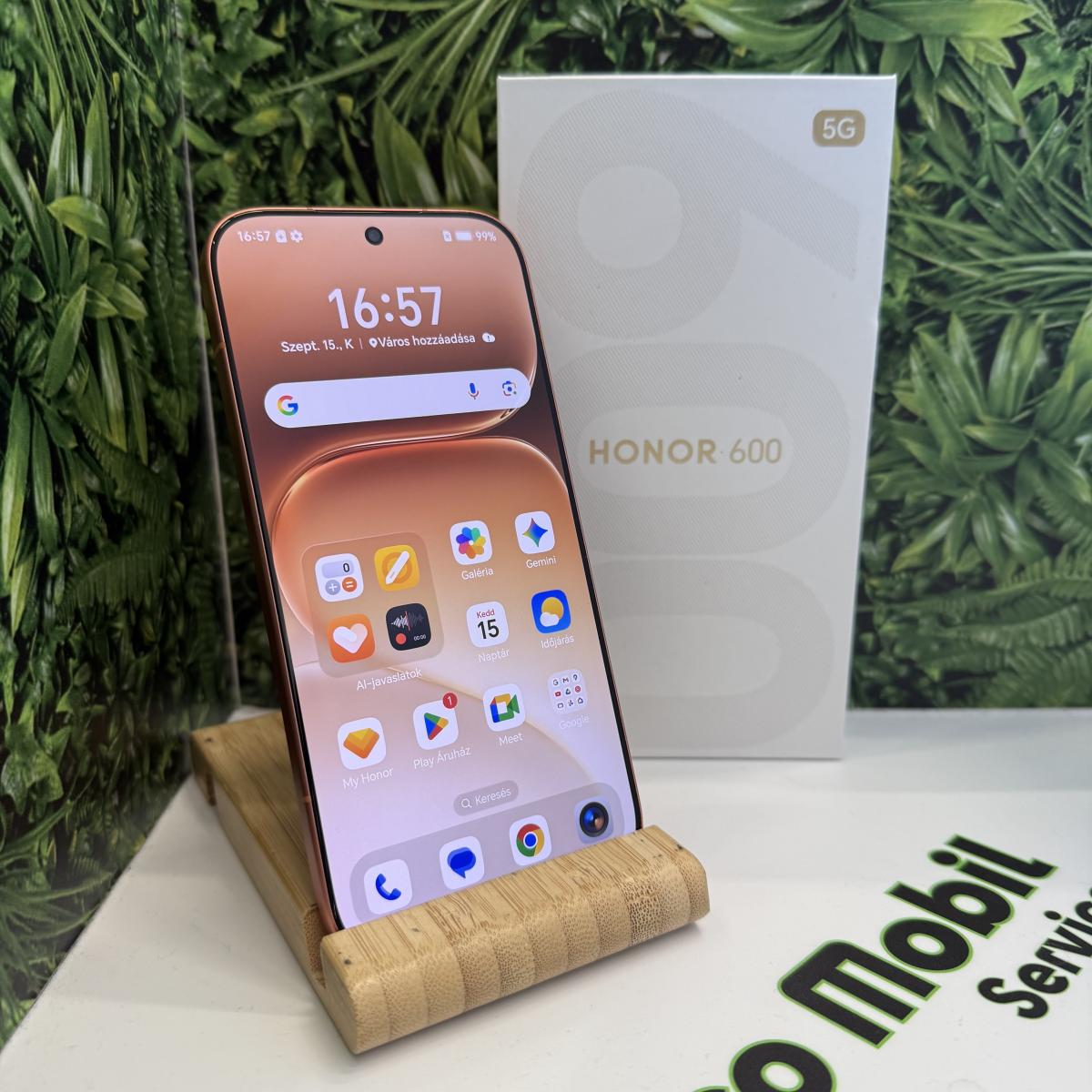 Honor 600 256GB Kártyafüggetlen 256 GB, 12 hó garancia, Újszerű