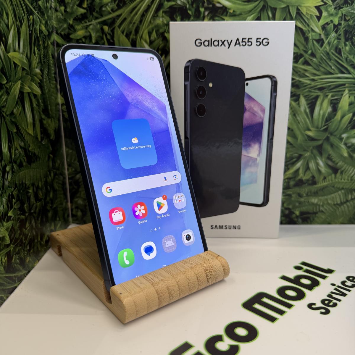 Samsung Galaxy A55 Kártyafüggetlen 128 GB, 12 hó garancia, Újszerű