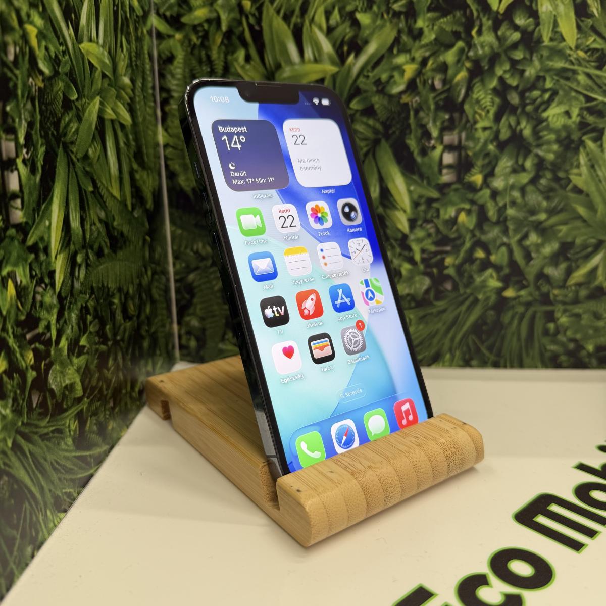 Apple iPhone 13 Pro Kártyafüggetlen 128 GB, 12 hó garancia, Újszerű