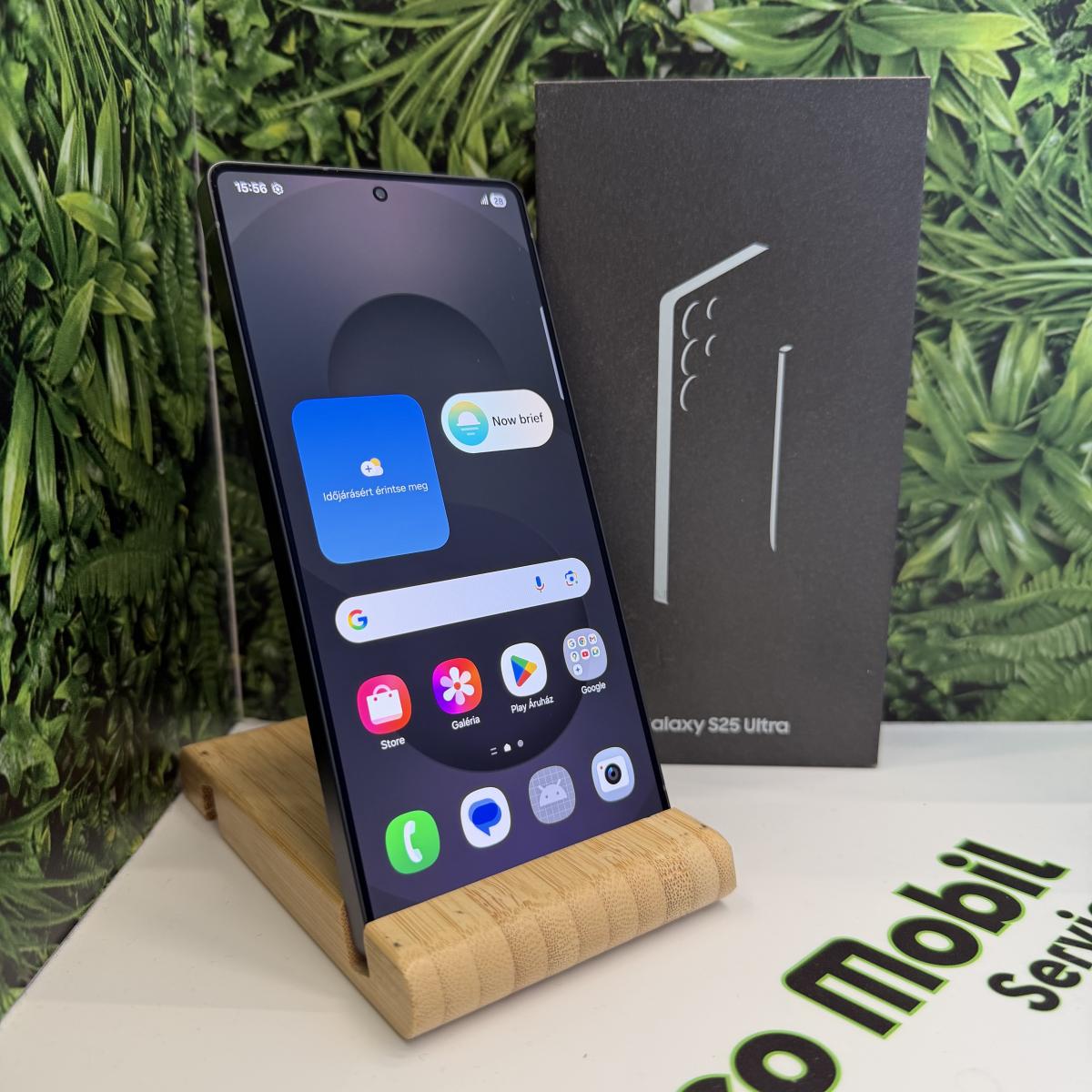 Samsung Galaxy S25 Ultra Kártyafüggetlen 256 GB, 12 hó garancia, Újszerű