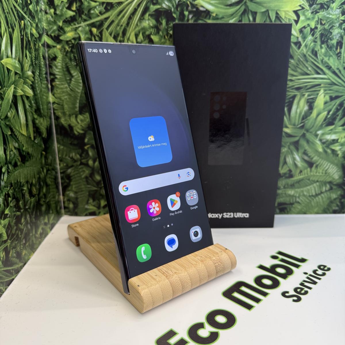 Samsung Galaxy S23 Ultra Kártyafüggetlen 256 GB, 12 hó garancia, Átlagos