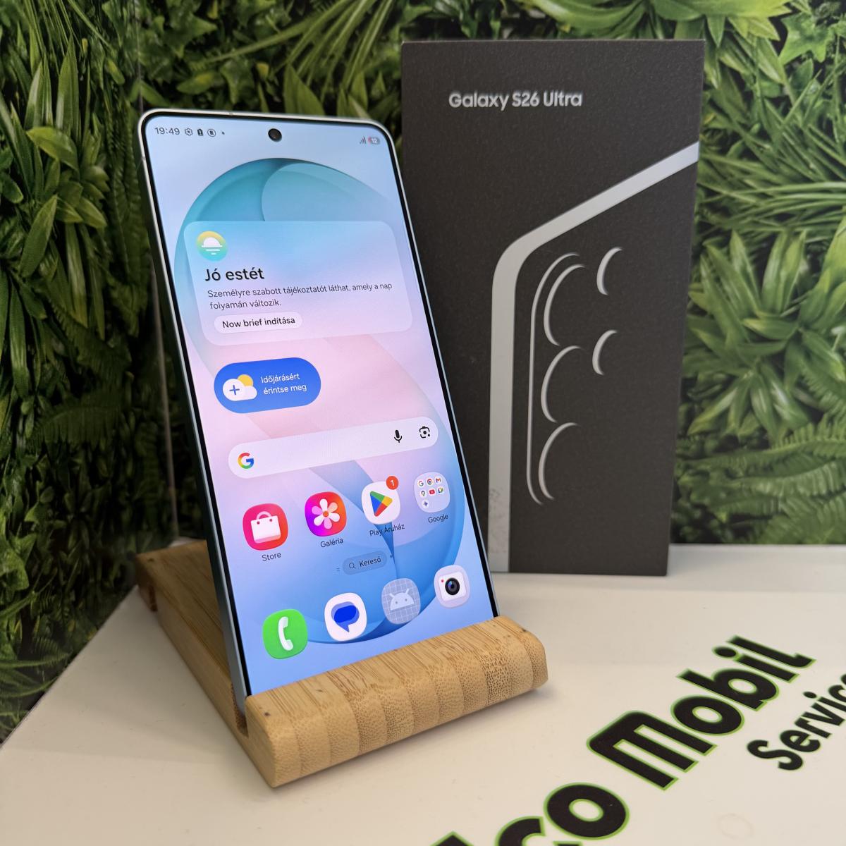 Samsung Galaxy S26 Ultra Kártyafüggetlen 512 GB, 12 hó garancia, Újszerű