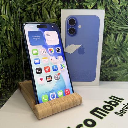 Apple iPhone 16 Kártyafüggetlen 128 GB, 12 hó garancia, Újszerű