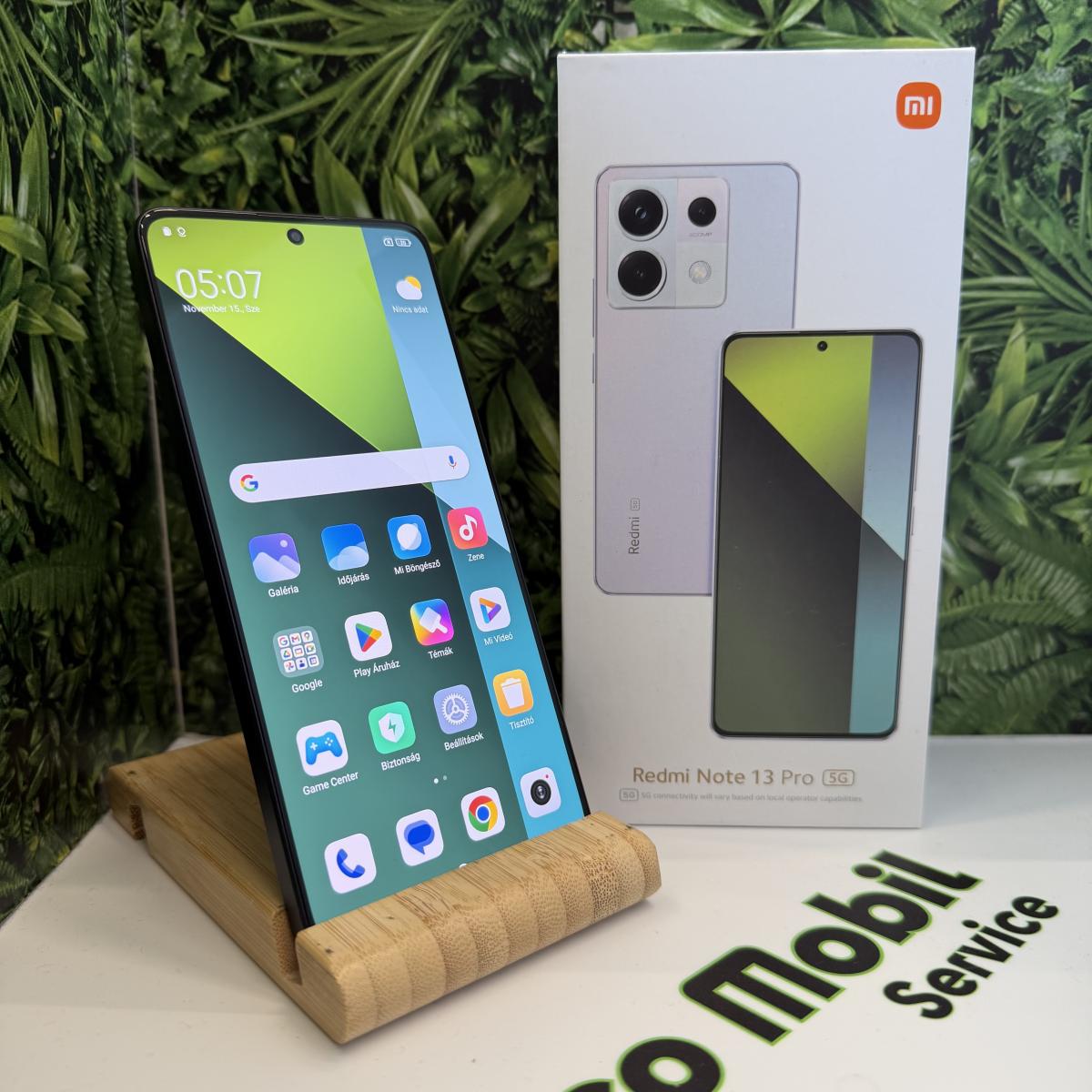 Xiaomi Redmi Note 13 Pro Kártyafüggetlen 256 GB, 12 hó garancia, Újszerű